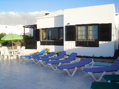 Front of Villa
