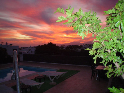 Sunset from Terrace
